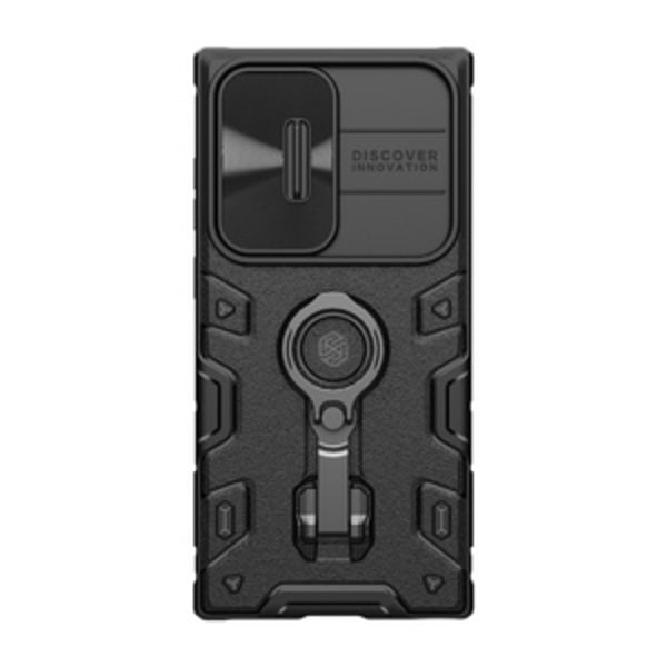 Nillkin CamShield Armor Pro kotelo Samsung Galaxy S23 Ultralle (musta)