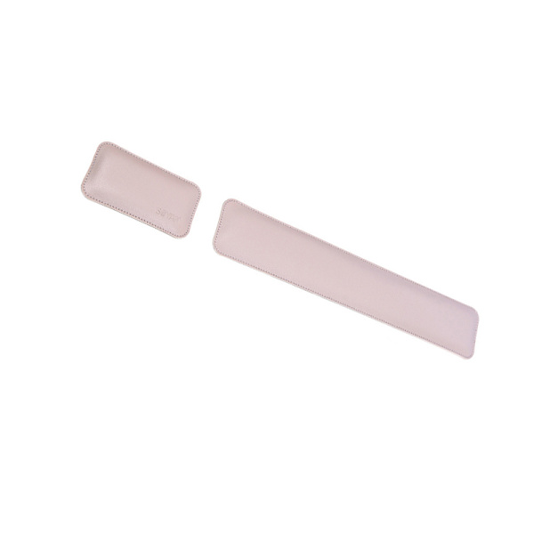 Ergonomisk Memory Foam tastatur og mus håndledsstøttepude Sølvgrå