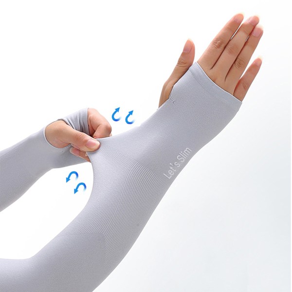 Ice Sleeves Sommerærmer 3-par Grå