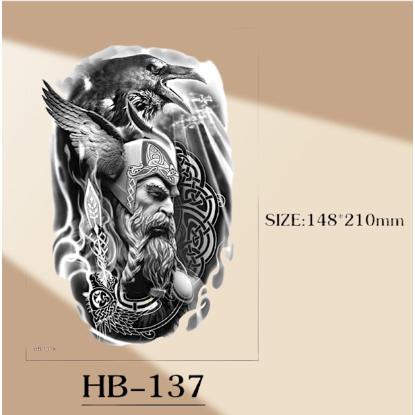 6 arkkia eläinaiheisia väliaikaisia tatuointeja model 2