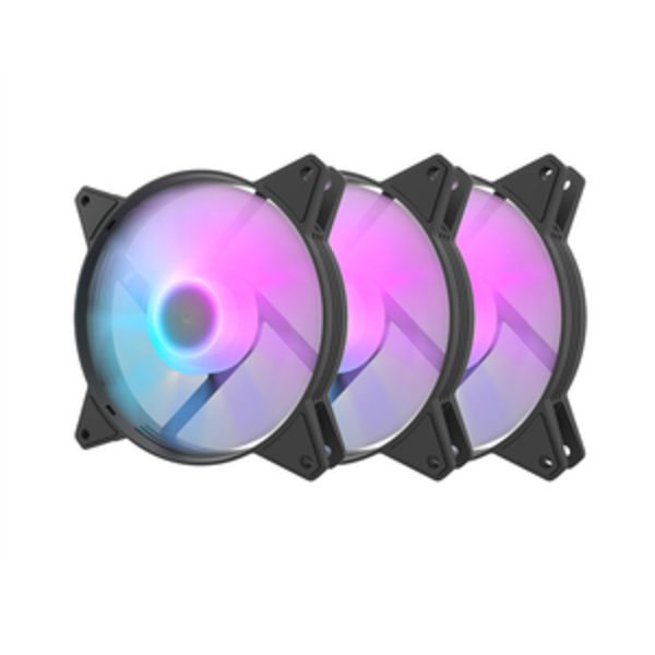 Datorfläktset Darkflash C6, RGB, 3in1 120x120 (svart)