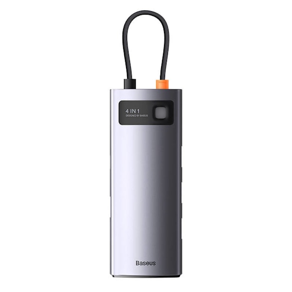 Hub 4in1 Baseus Metal Gleam Series, USB-C till 4x USB 3.0