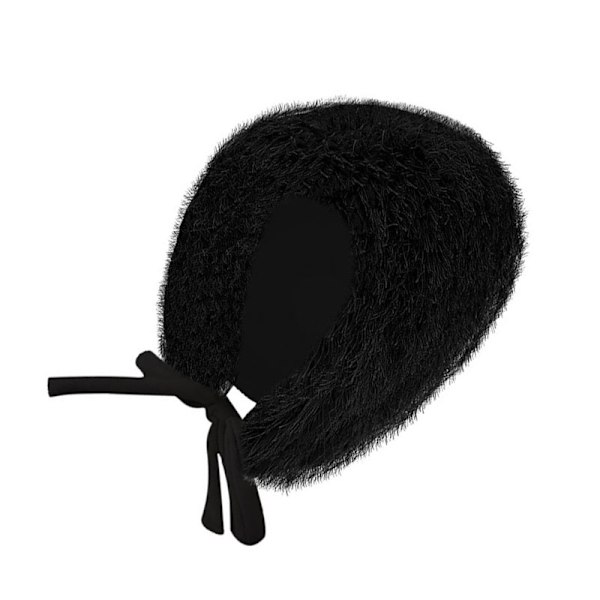 Fleece Trapper hat med øreklapper Sort