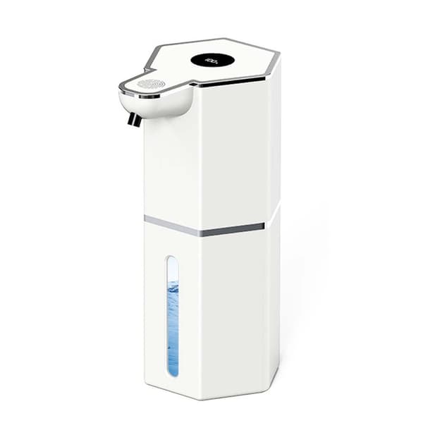 Automatisk sæbedispenser med skærm - Skumversion til køkken og badeværelse White White