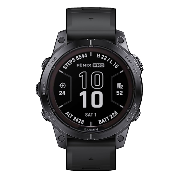 Stilfuld Quick Release Rem til Fenix 7PRO Sort
