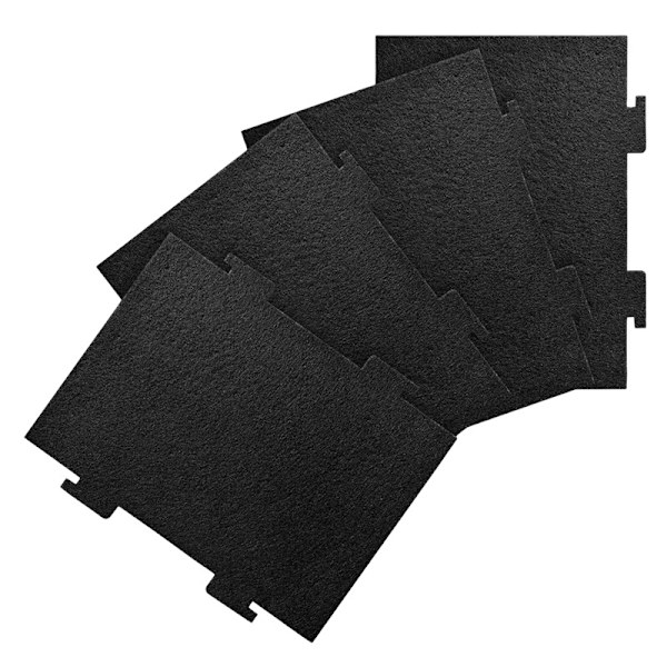 4-pack aktivt kolfilter bomullsdynor