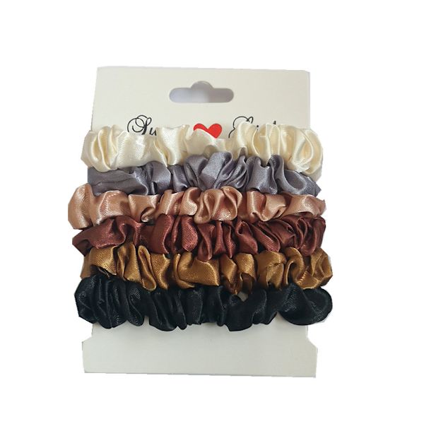 Scrunchies 6-pack MultiColor MultiColor