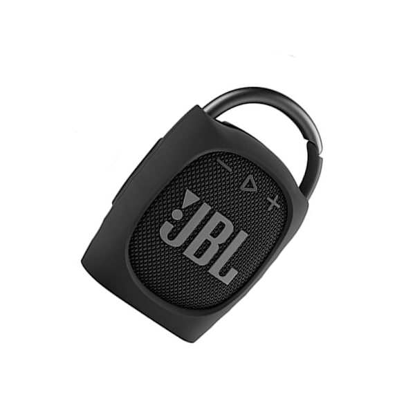 Silikone beskyttende etui til JBL CLIP4 Bluetooth-højttaler Sort