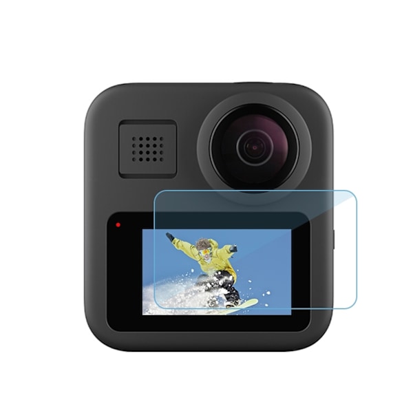 2-Pak skærmbeskytter i hærdet glas til GoPro Max