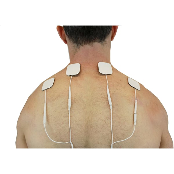 INF TENS/EMS-elektrodkuddar - Självhäftande elektroder till massageinstrument 2.0 mm