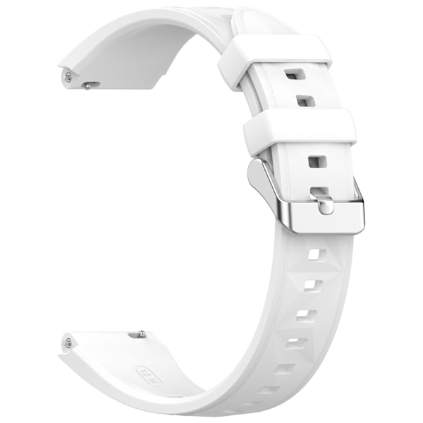Svart silikonarmband för Huawei Watch GT5 41MM Vit
