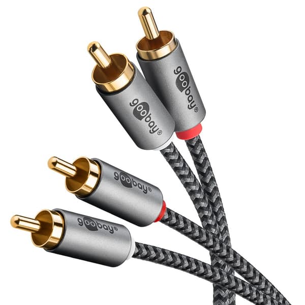Stereo RCA-kaapeli, 3 m