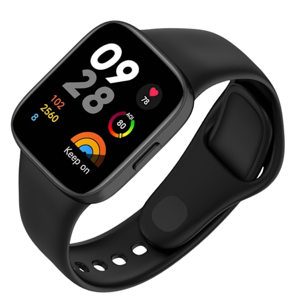 Klockarmband för Redmi Mi Watch Lite 3 Svart