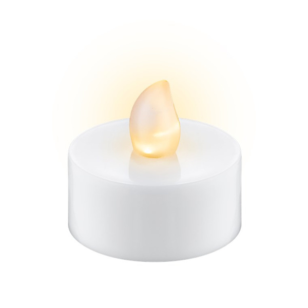 Uppsättning med 4 LED-te-lampor med timer