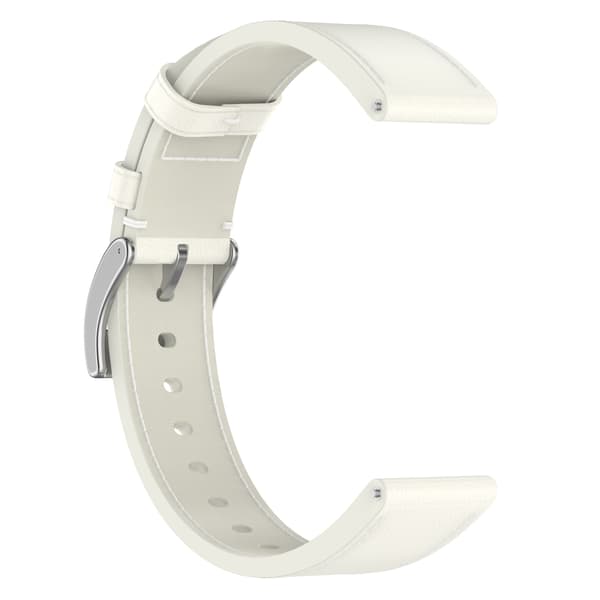 Premium læderrem til Huawei & Honor ure White 20 mm White 20 mm