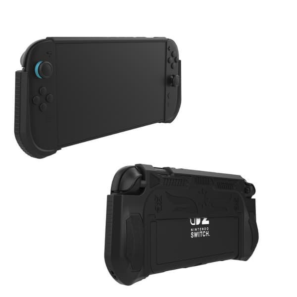 Skyddande TPU-fodral för Switch2, Full täckning Black Black