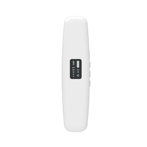 Trådløs 5.4 Bluetooth Bone Conduction Musikboks Søvn Højttaler med Timer og TF-kort understøttelse White White