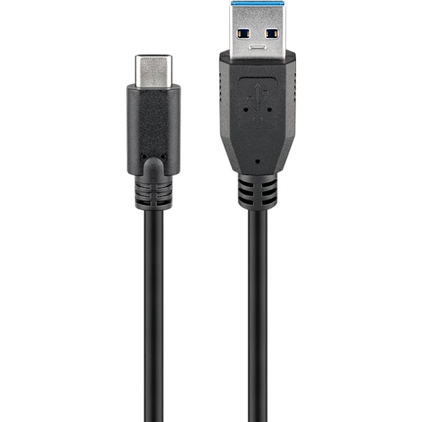 Synkronisera och ladda Super Speed ​​USB-C™ till USB A 3.0 laddningskabel