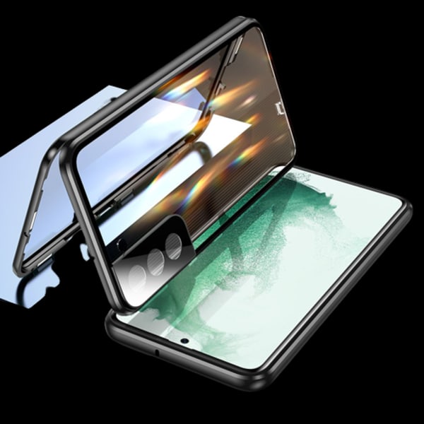 Samsung anti-peeping telefonfodral med lås/magnetisk absorption/ Svart 17.8 x 9.2 x 1.5 cm