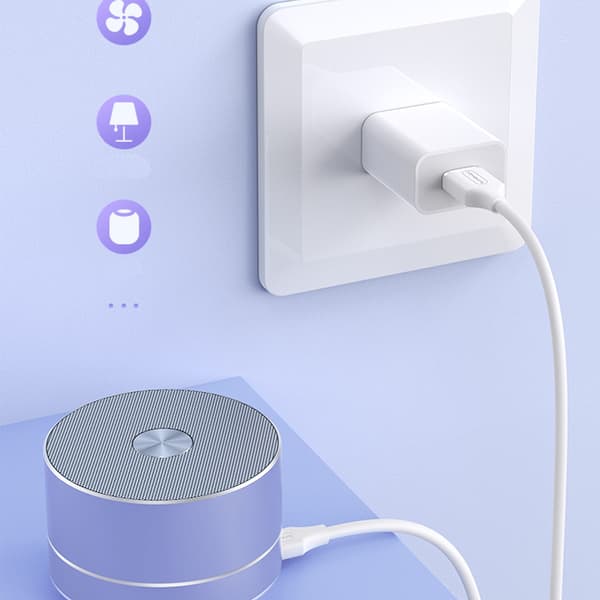 US026 USB-A till Micro USB-kabel, 3 a och 20 w snabbladdning, flexibel TPE-design 1 m 1 m