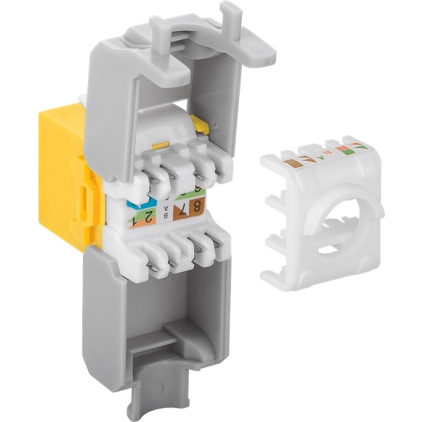 Goobay Keystone-modul RJ45 CAT 6A, UTP