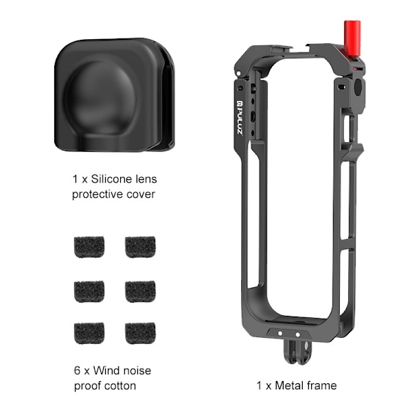 Insta360 X5 Aluminiumlegeringsbur Skyddsram
