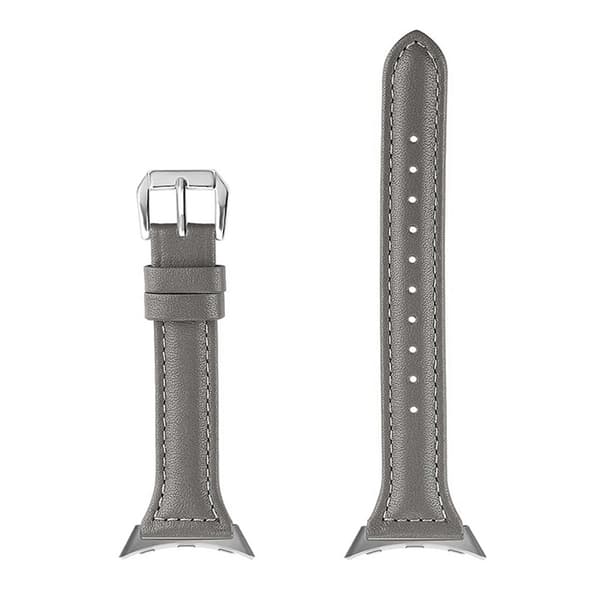 Aito nahkaranne Google Pixel Watch 3 45 mm -kellolle Grey Grey