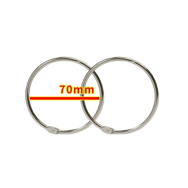 metalldelad ring S
