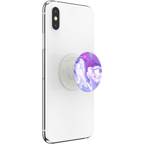 POPSOCKETS Lavender Flow Avtagbart Grip med Ställfunktion