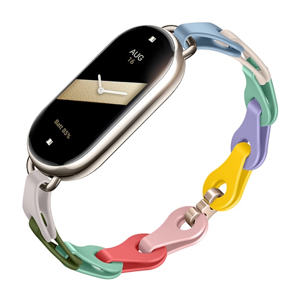 Silikonarmband för Xiaomi Band 8/9 Flerfärgad 2