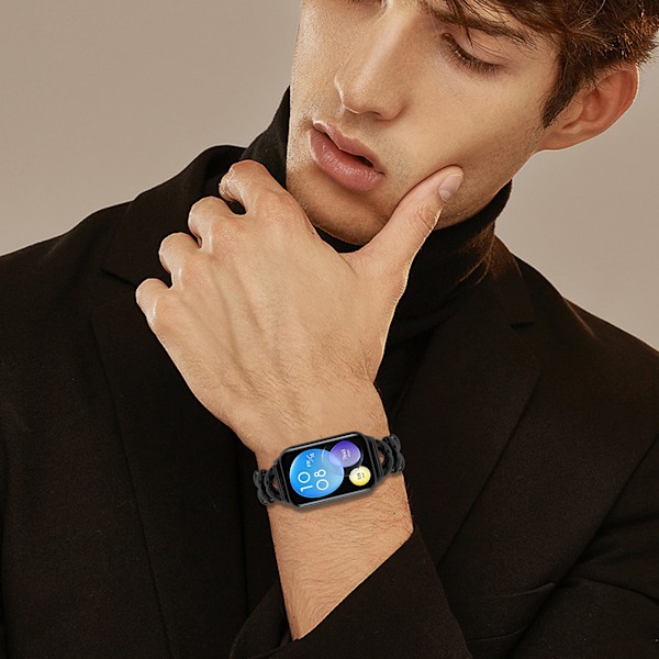 Xiaomi Mi 8 Pro Klockarmband i Rostfritt Stål Svart