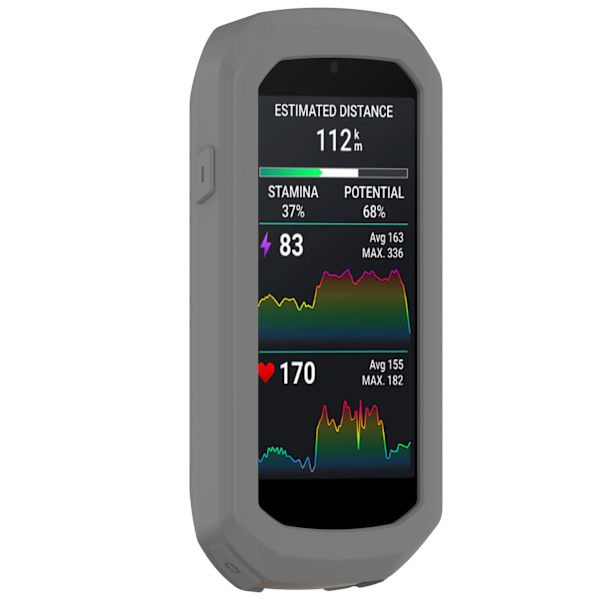 Silikonikuori Garmin Edge 1050:lle Harmaa