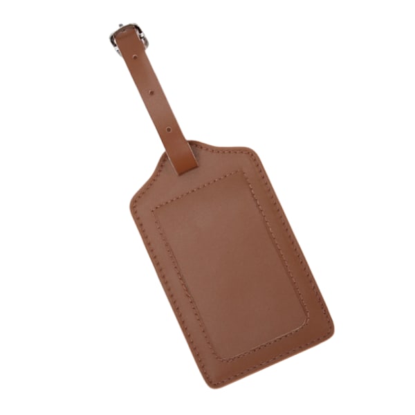 RFID-blockerande passfodral & bagagetaggset Brun