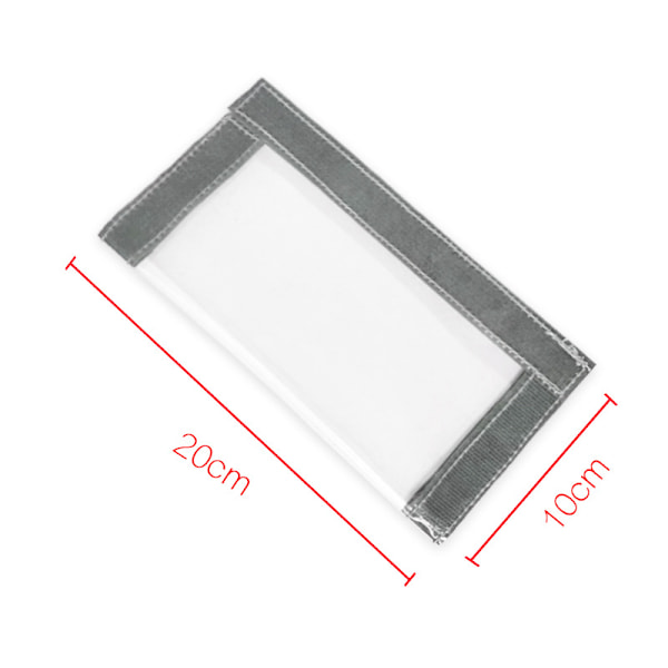 Fiske lokke beskyttelsesetui - 20x10CM Grå
