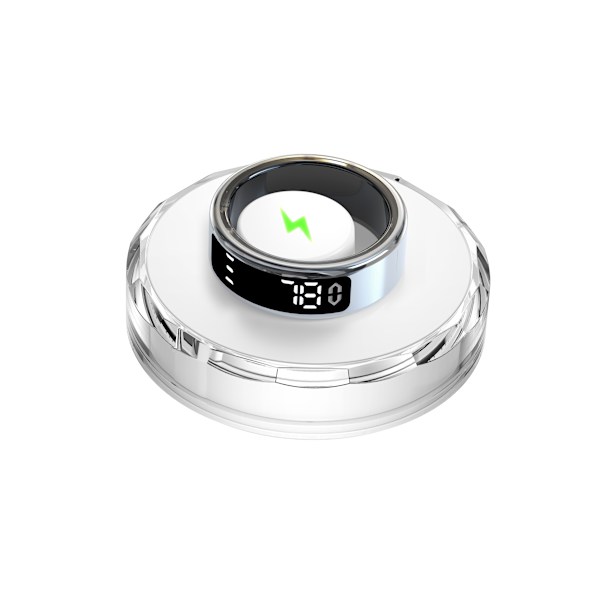 Smart ring med hälsoövervakningsfunktion Silver 8 Silver 8