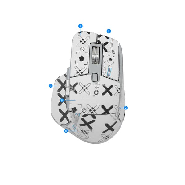 Liukumattomat hiiritarrat Logitech MX Master 3s -hiirelle