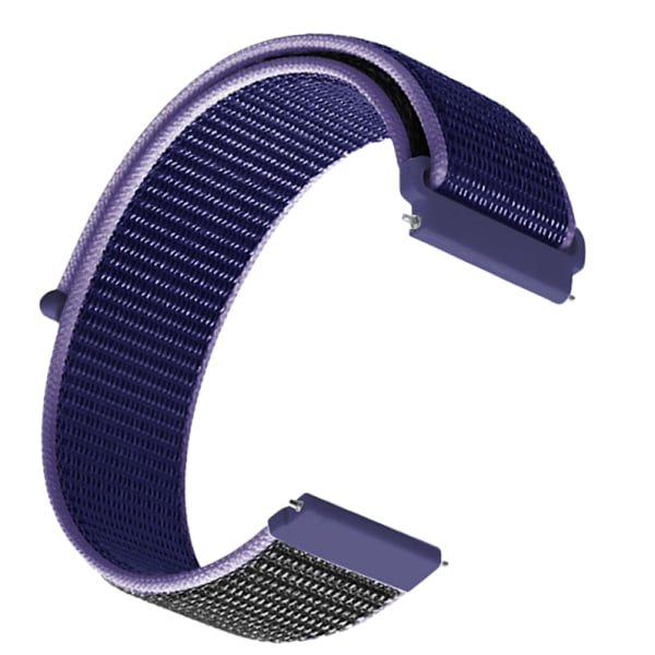 Klockarmband för Samsung Watch 4/5/6 & Huawei GT4 Svart + Blå 20 mm