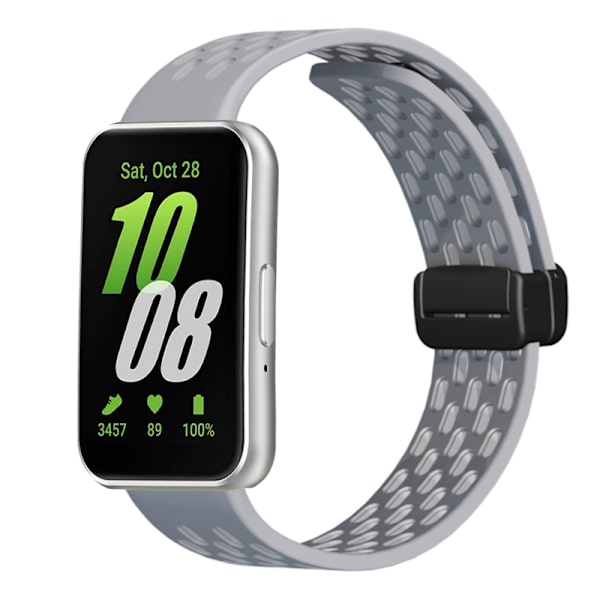 Klockband med Magnetspänne för Samsung Galaxy Fit 3 Grå