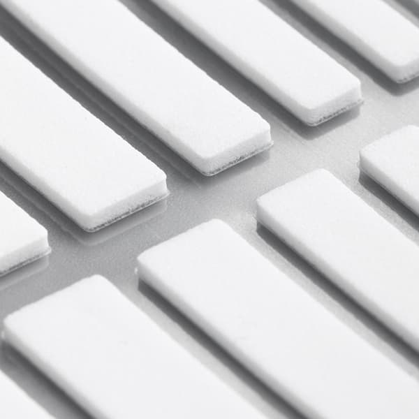 EVA-Ringjusterare - Bekväm & Diskret Passform White White