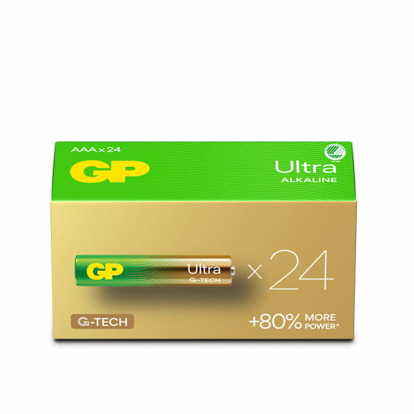 Batteri Ultra Alkaline AAA LR03 24-Pack
