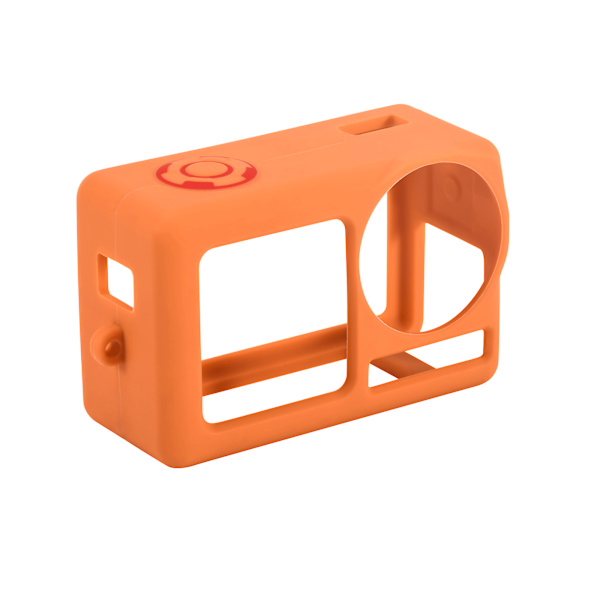 DJI Action 5 Pro Silikonfodral - Stötsäkert, dammtätt skydd Orange