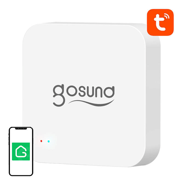 Smart Bluetooth BLE, WiFi Mesh Gateway med Alarm Gosund G2 Tuya