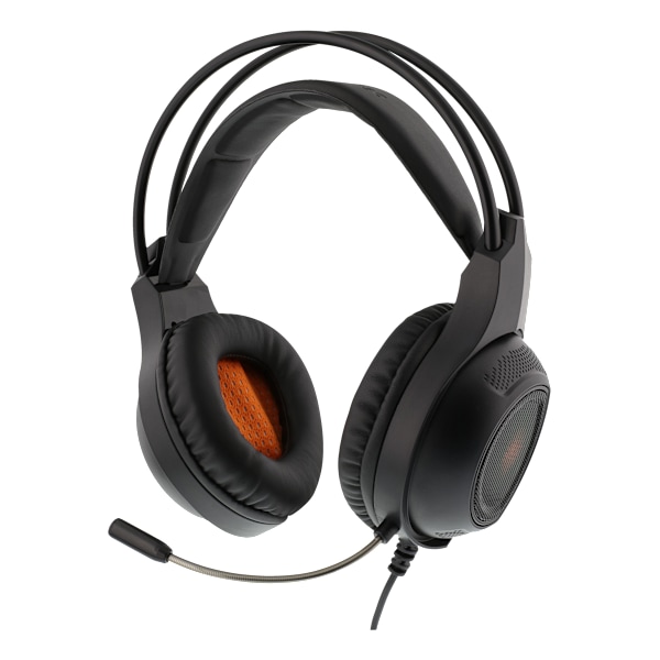DH210 Stereo headset 2x3.5 mm connectors 40 mm drivers, LED