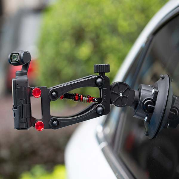 INF DJI OSMO Pocket 3 Stötdämpande stabilisator / bilfäste med sugkopp