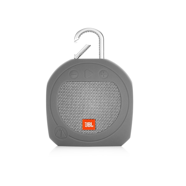 Silikonskyddsfodral för JBL CLIP3-högtalare Grå