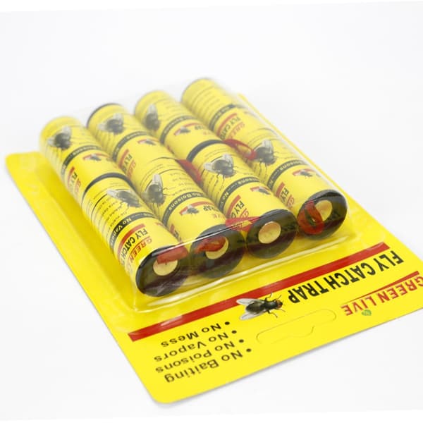 Flugfälla flugfångare flugpapper rulle 16-pack