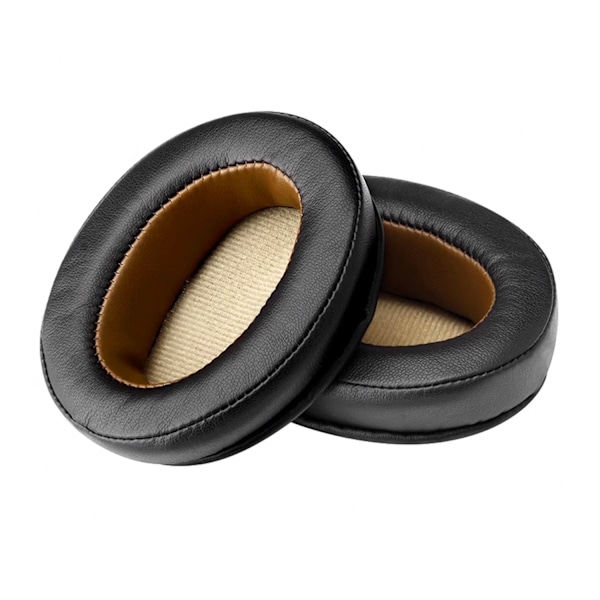 Ersättande Öronkuddar i PU-läder för Sennheiser Momentum 1.0/2.0 Svart