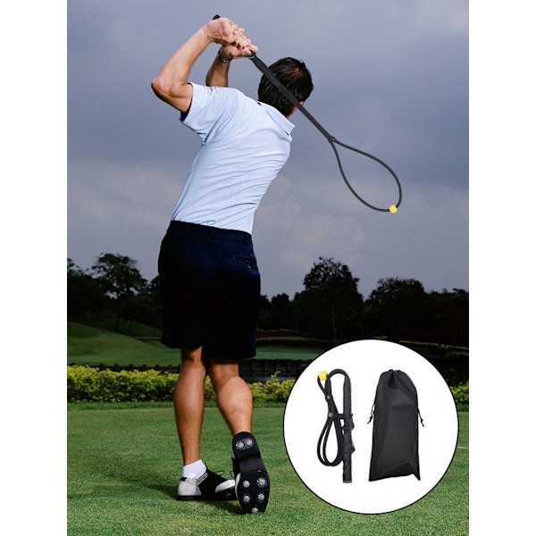 Golf Swing Trainer Greppstyrketränare Svart