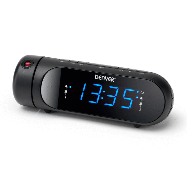 Klockradio Projektion Dubbla alarm CPR-700