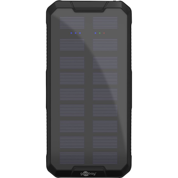 Utomhus solar powerbank 20.000 mAh med Power Delivery